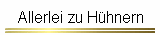 Allerlei zu Hühnern